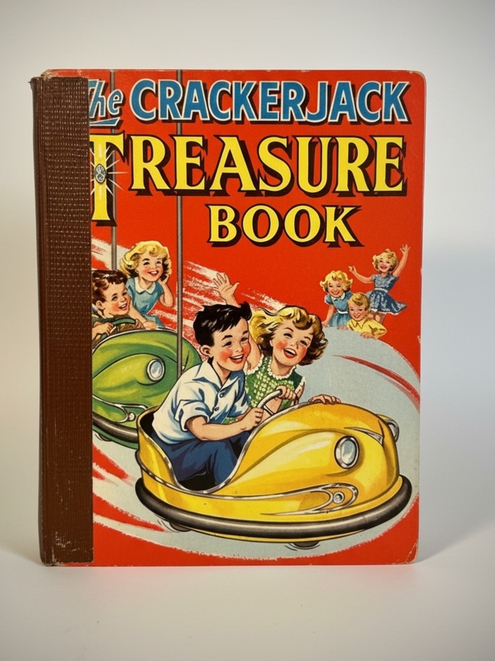 VTG 1960s The Crackerjack Treasure Book Childrens Anthology Hardcover